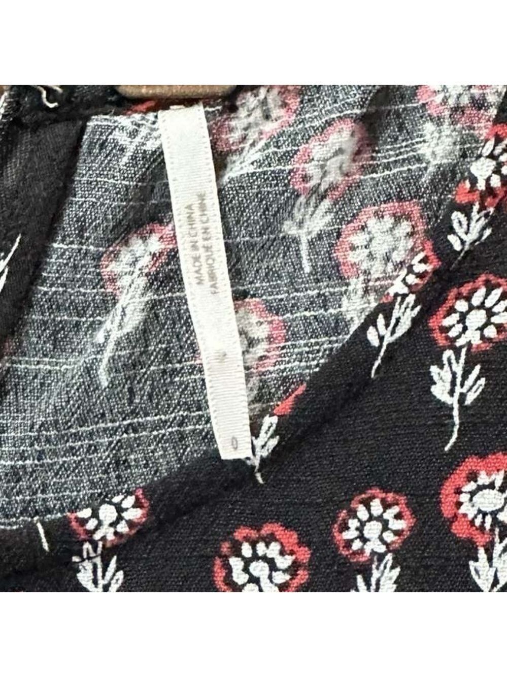 Free People-midi floral dress-size 0 new without tags - Picture 5 of 13